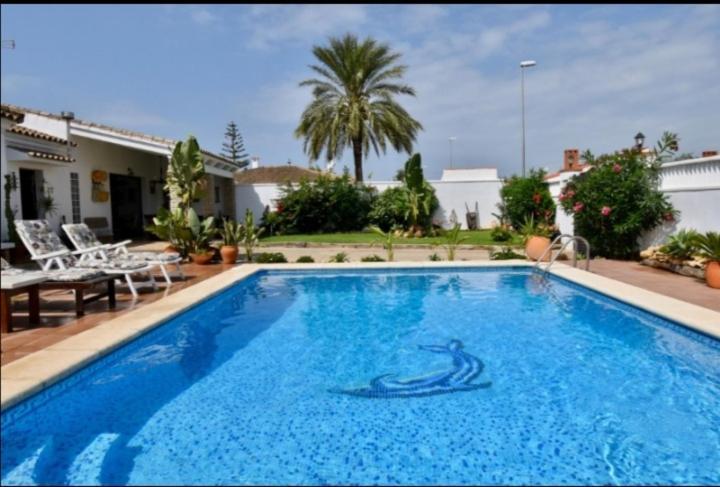 Villa Mencal Chiclana de la Frontera Bagian luar foto