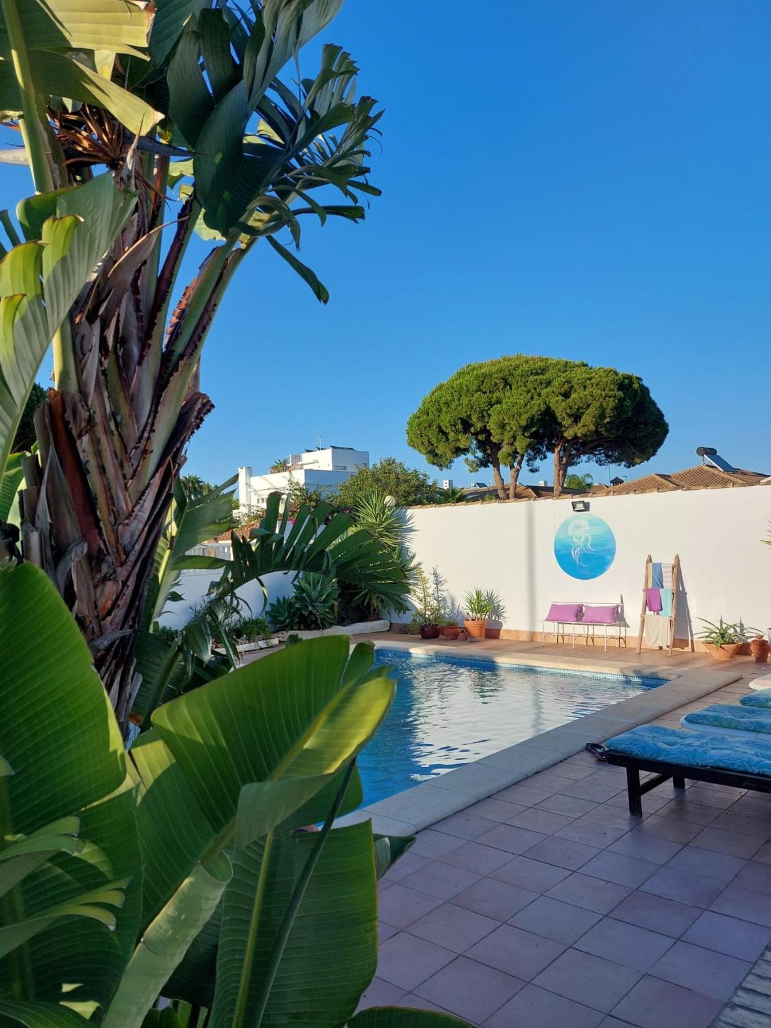 Villa Mencal Chiclana de la Frontera Bagian luar foto